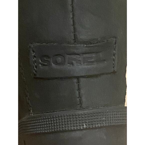 Sorel Women’s Size 9 Black Wedge Chelsea Boots Waterproof NL3022-010 - Picture 4 of 8